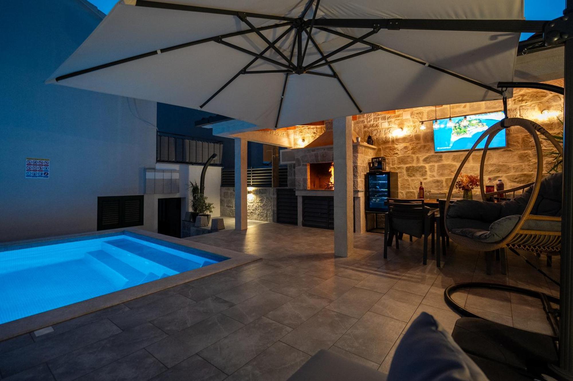 Adam Apartments Stobreč Exteriér fotografie